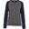 Sweatshirt femme col rond Kariban bicolore
