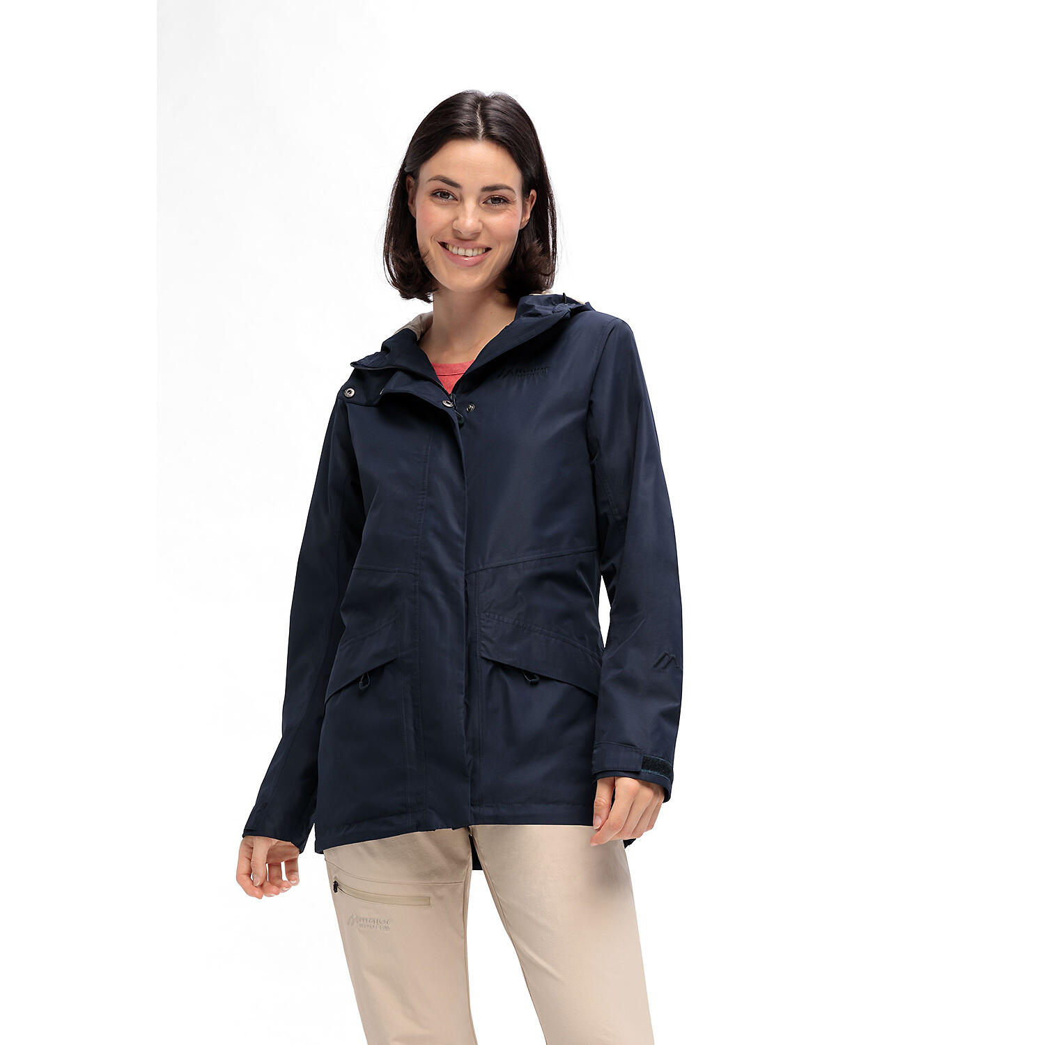 Chaqueta con capucha Maier Sports Brocken Long 6/7