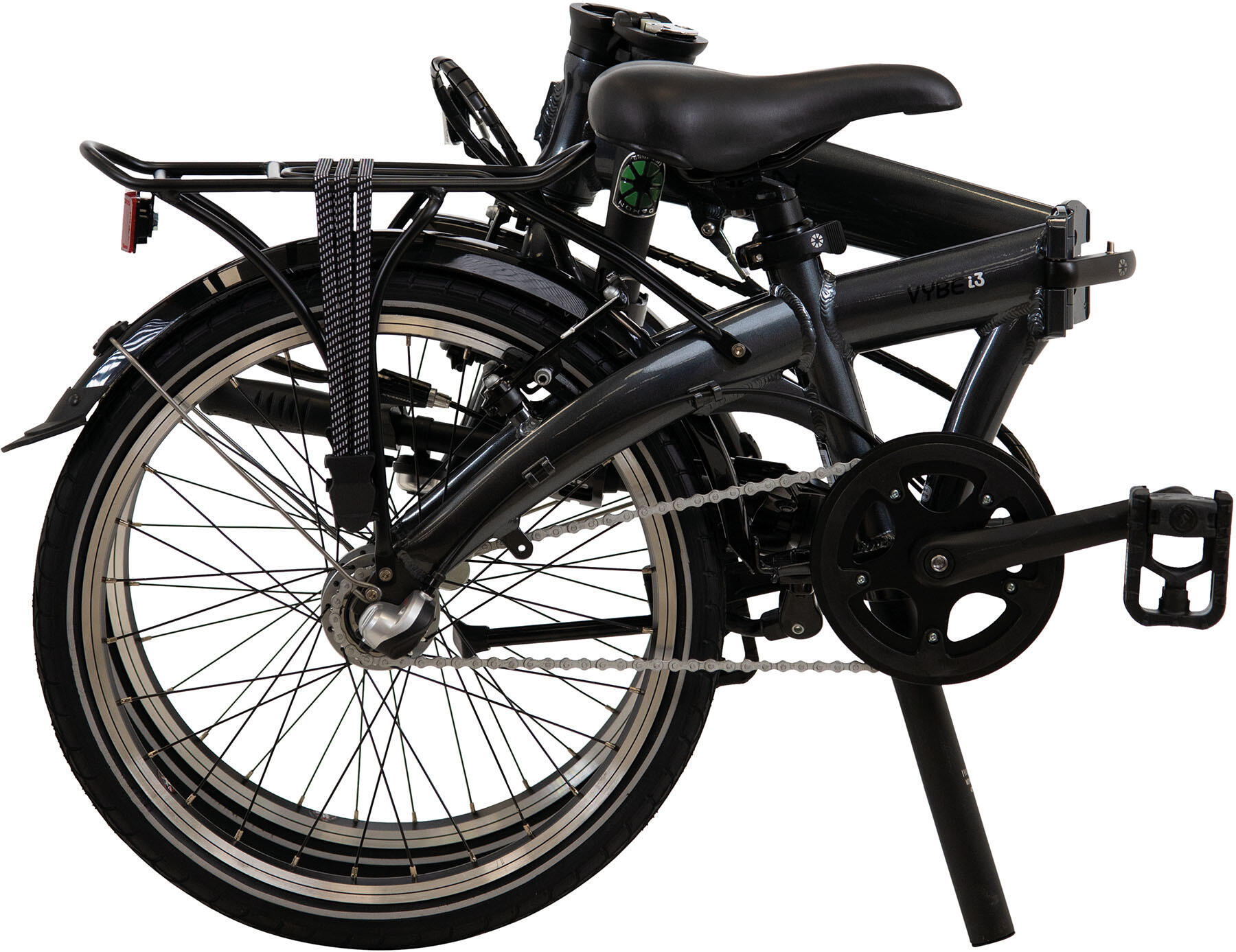 Vouwfiets Vybe i3 20 inch, antraciet 3/4