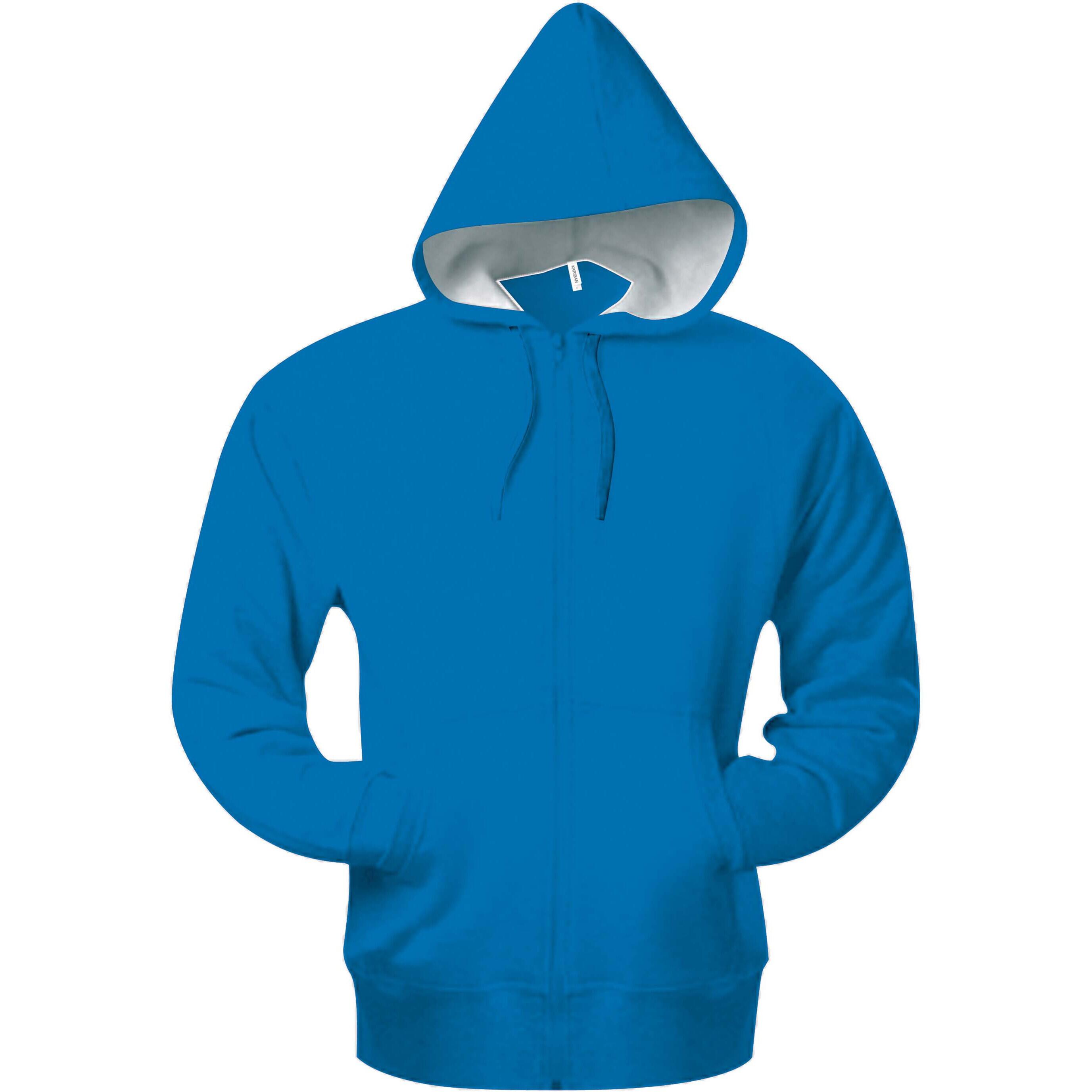 KARIBAN Hooded sweatshirt with kangaroo pockets Kariban