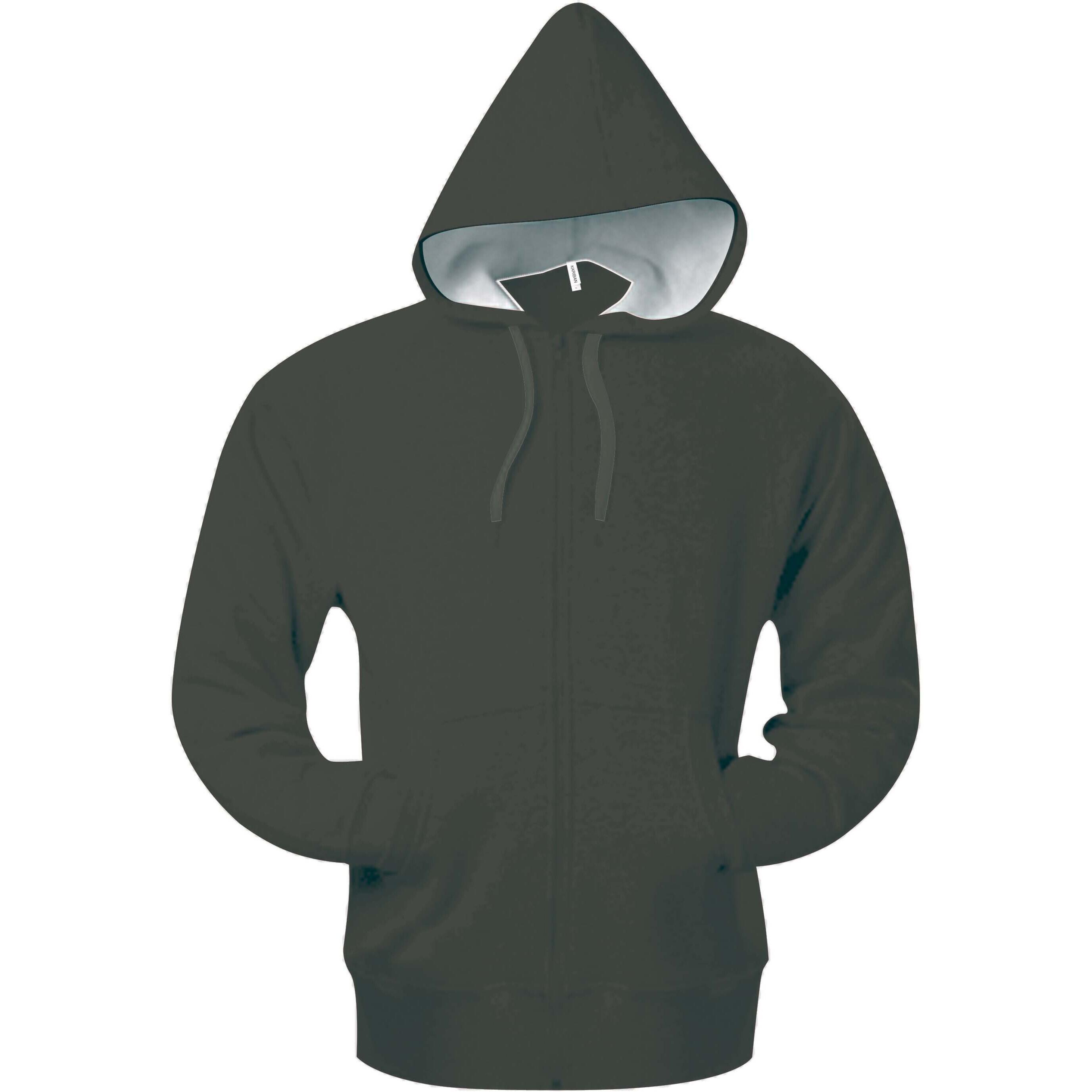 KARIBAN Hooded sweatshirt with kangaroo pockets Kariban
