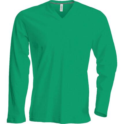 T-shirt manches longues col V Kariban