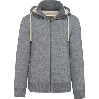 Jacke Kariban Vintage Molleton Doublée Sherpa