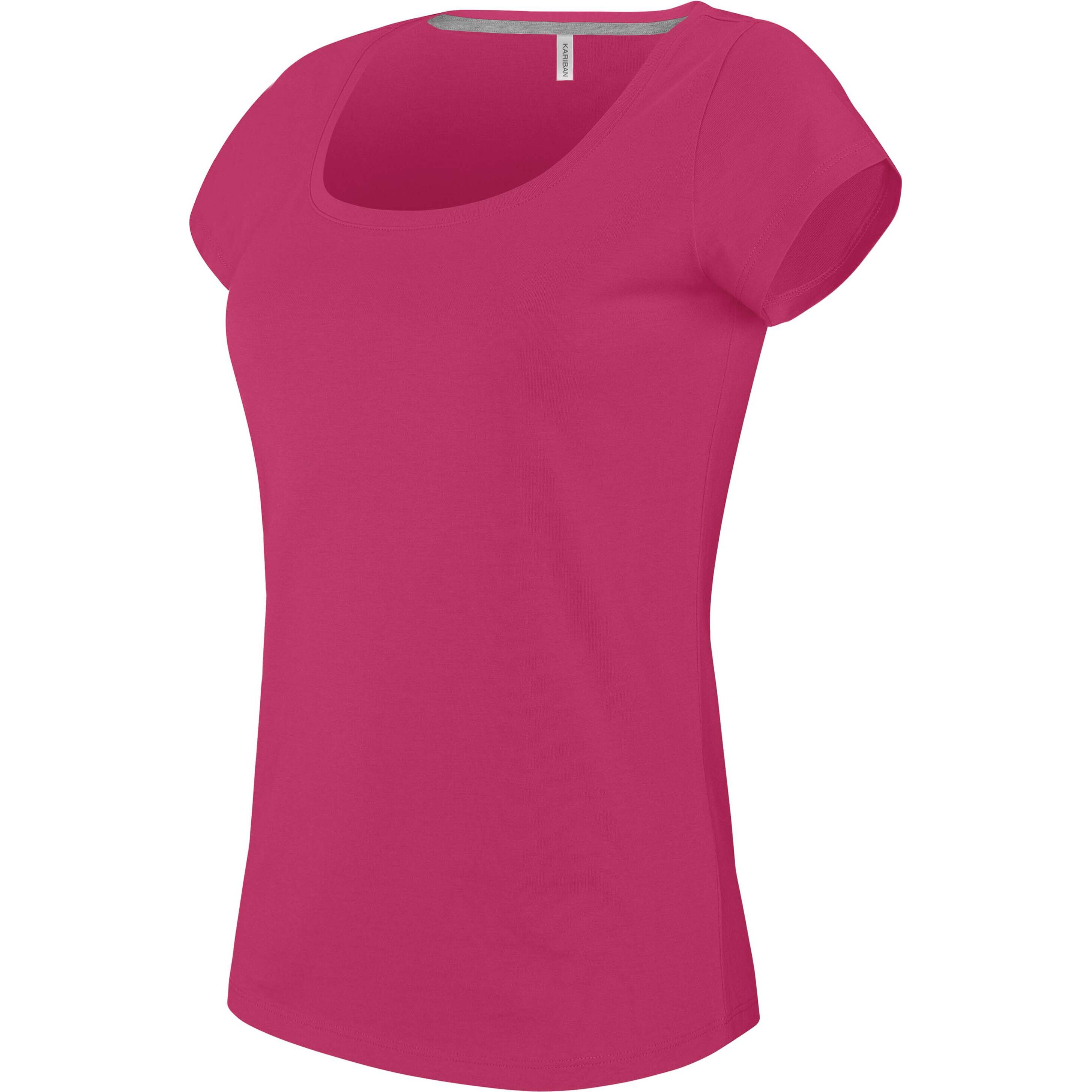 T-Shirt Kariban Col Bateau 6/7