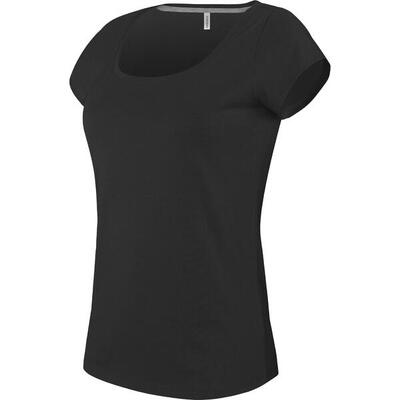 Vrouwen t-shirt kariban col bateau