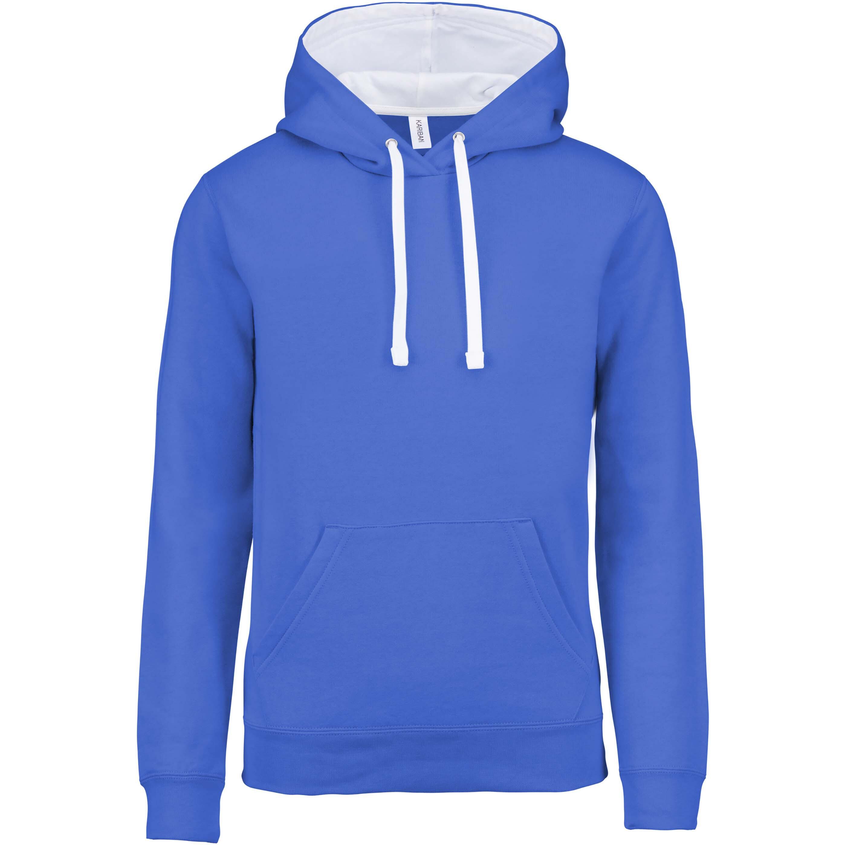 Sweatshirt à capuche Kariban Contrastée 2/7