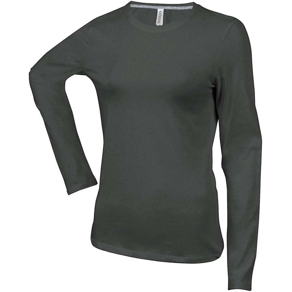 Women's long sleeve T-shirt Kariban Col Rond