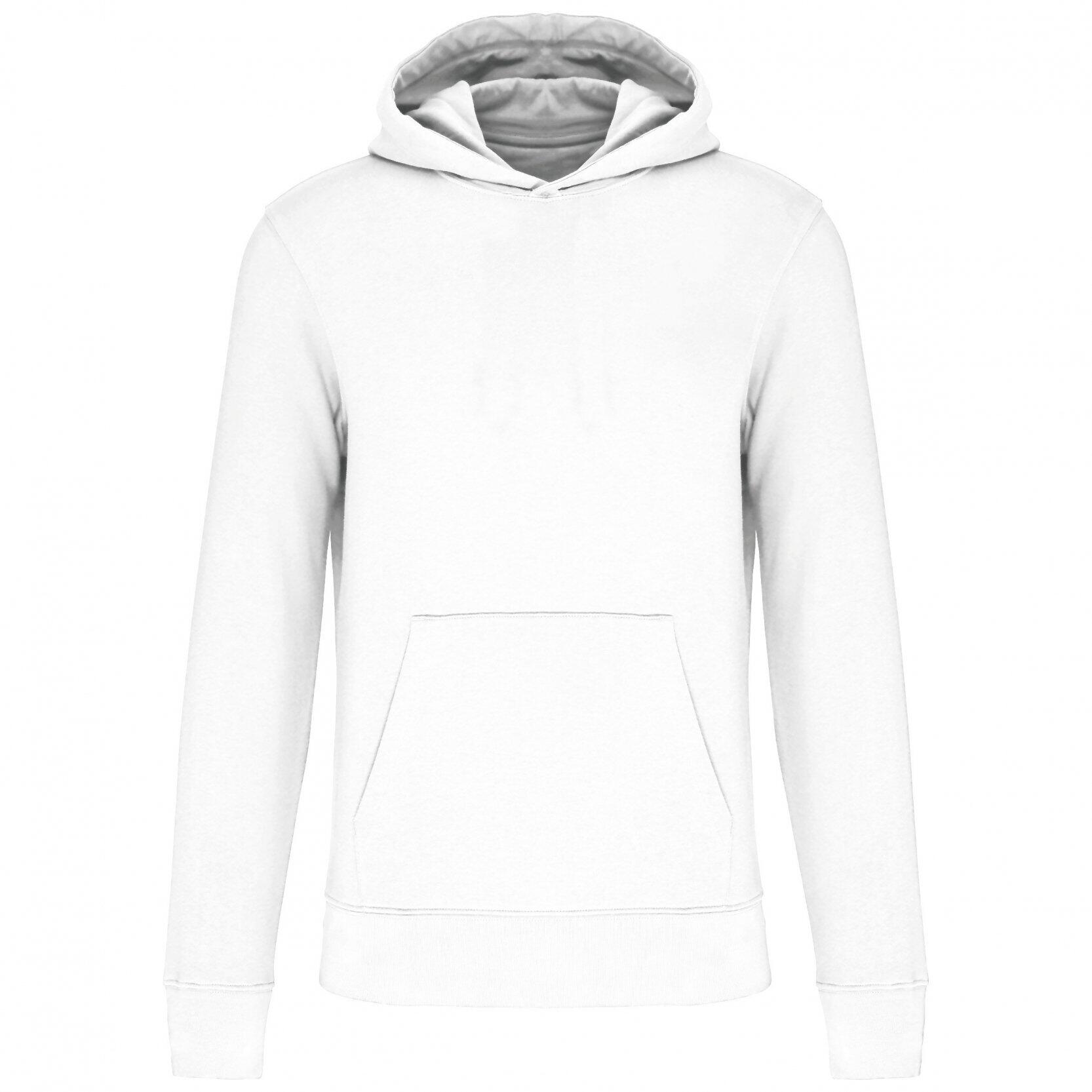 Kariban - Sweatshirt À Capuche Écoresponsable Enfant Kariban - Sweat-shirt - Blanc - 12 À 14 Ans - Decathlon