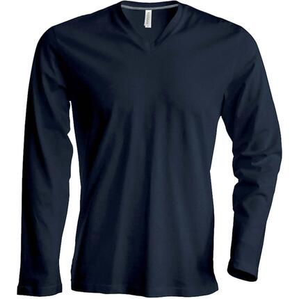 T-shirt manches longues col V Kariban