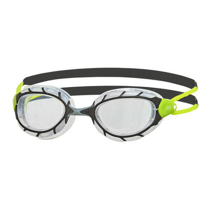 Lunette de Natation Predator Adulte Blanc Fumé Small