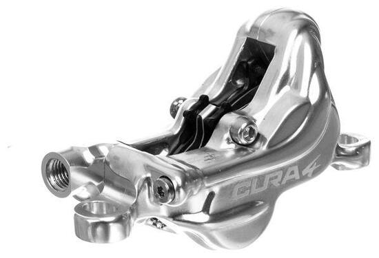 Pinza Formula CURA 4 4 pistoni Argento (pastiglie incl.)