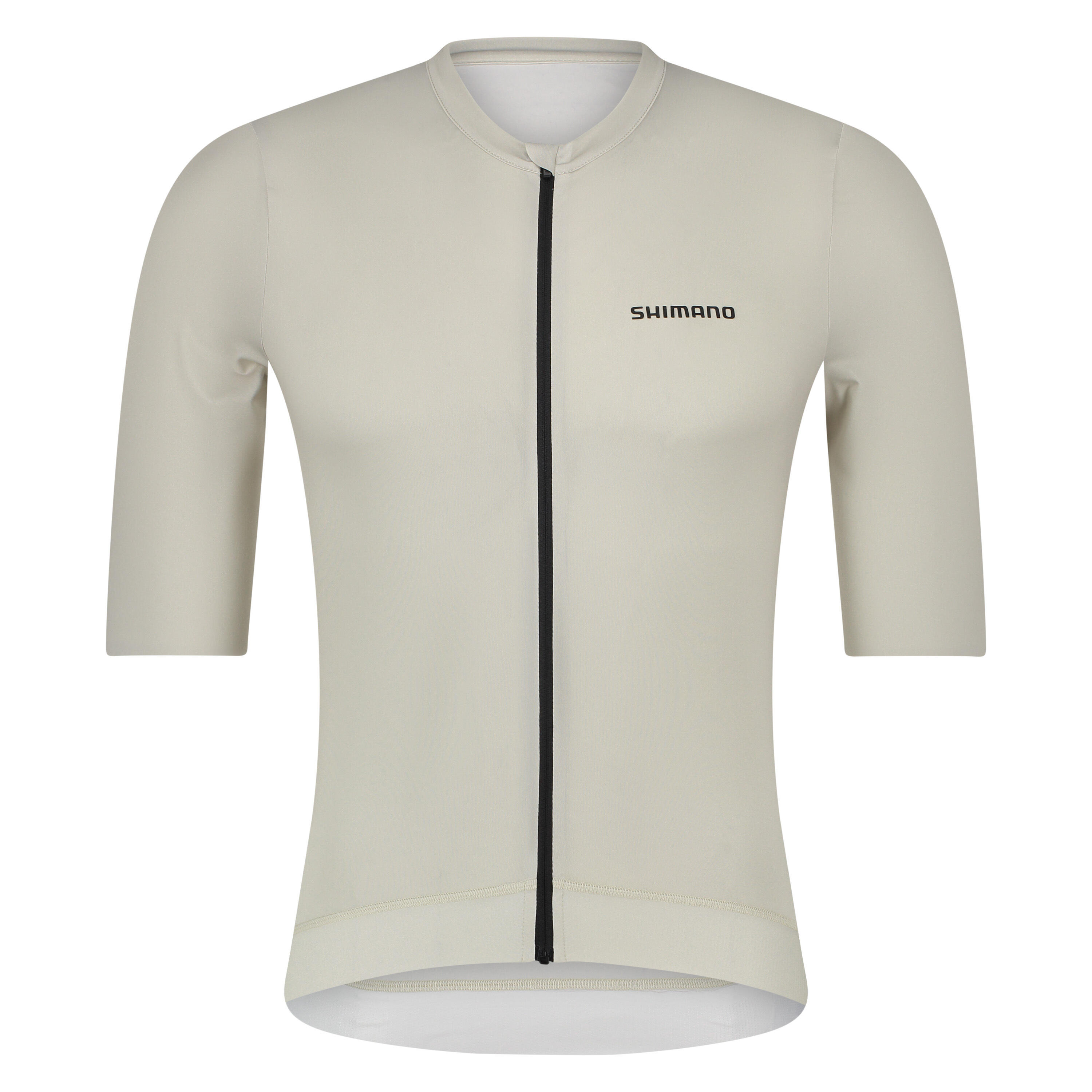 SHIMANO Maglia da ciclismo a maniche corte STILE, Beige piuma