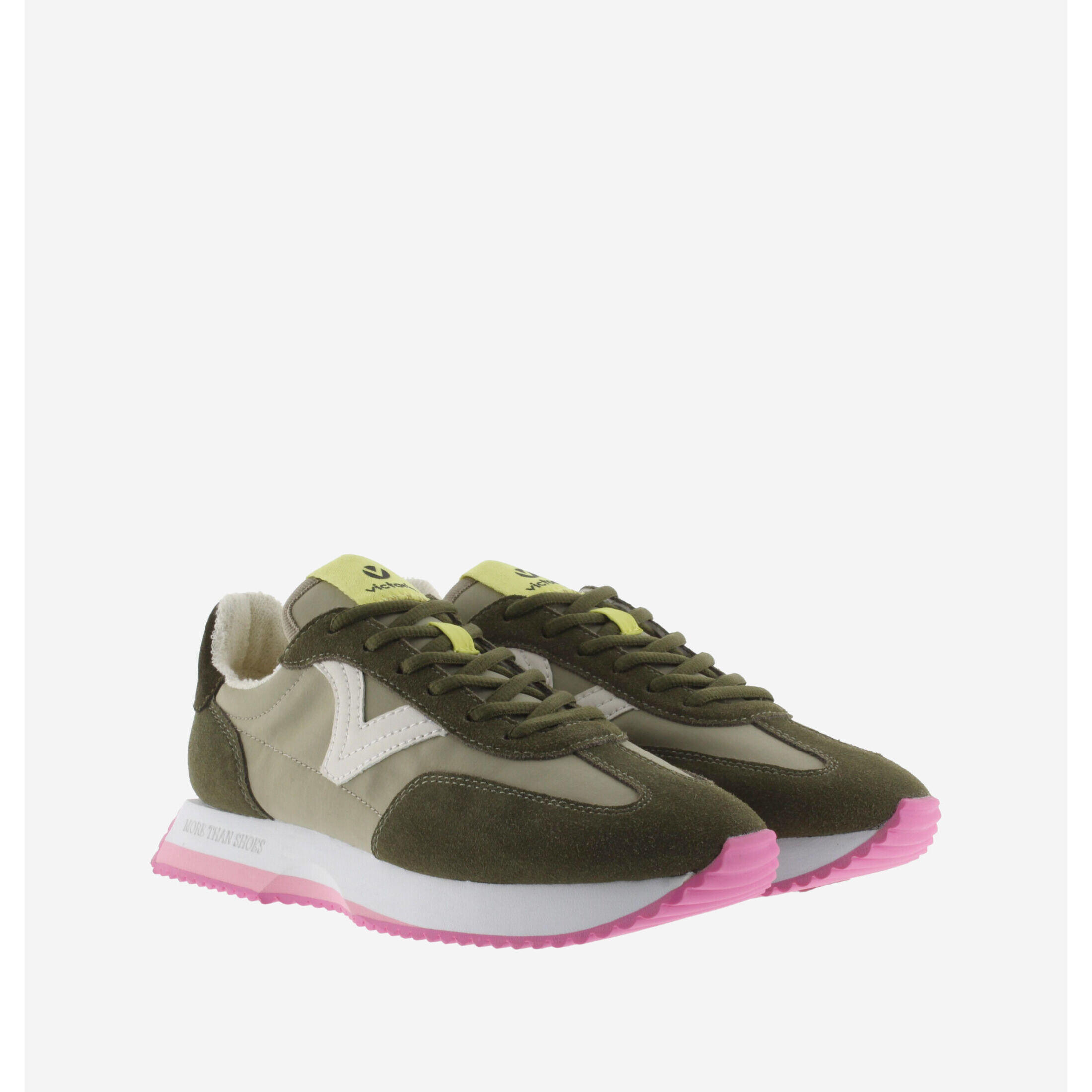 Sneaker aus Nylon und Wildleder, Damen Victoria Cosmos 3/5