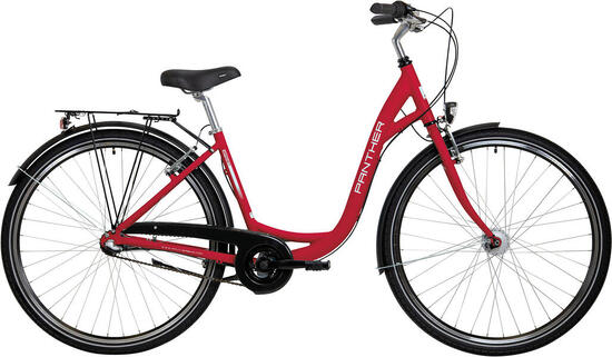 Vélo de ville 28 pouces « Caraz 1.0 » 3 vitesses, rouge