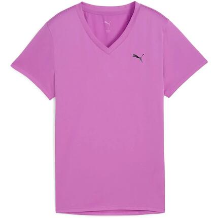 TAD ESSENTIALS T-Shirt mit V-Ausschnitt Damen PUMA