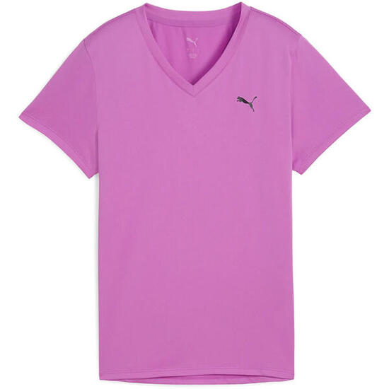 TAD ESSENTIALS T-Shirt mit V-Ausschnitt Damen PUMA