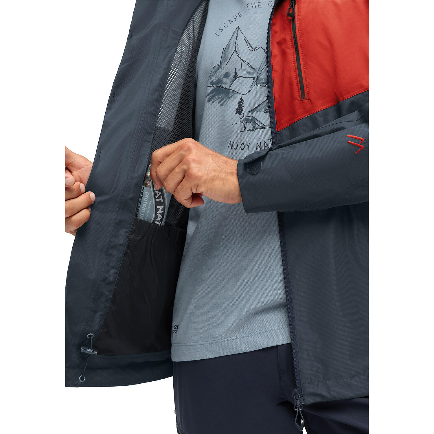 Herren Funktionsjacke Schlufterkopf M 5/7