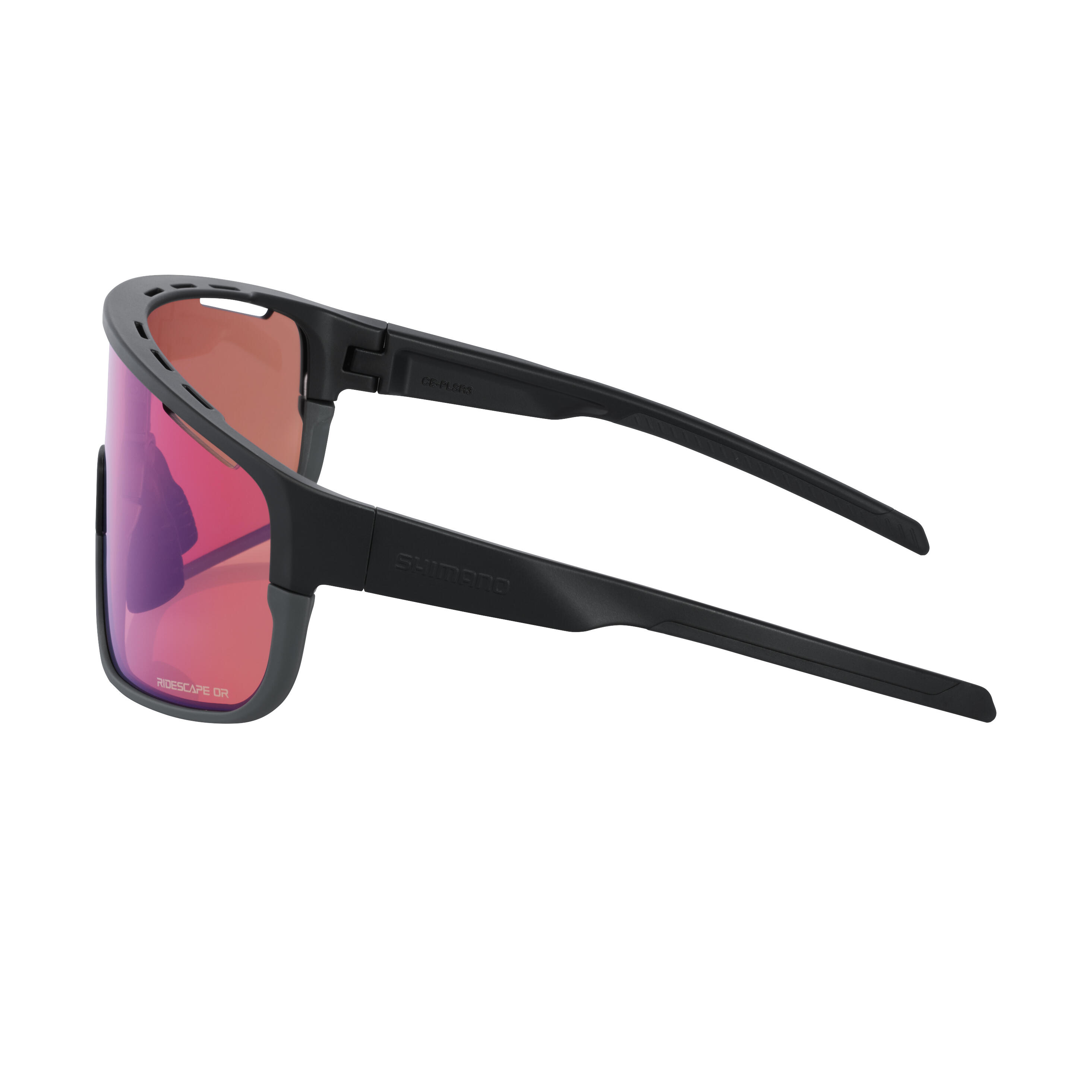 Lunettes de soleil vélo PULSAR 3 , Matte Black 3/4