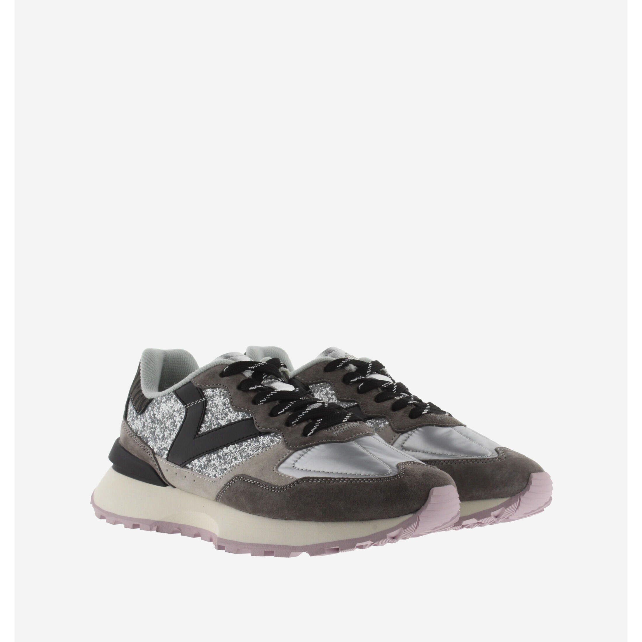 Dames sneakers met pailletten Victoria Rush 3/5