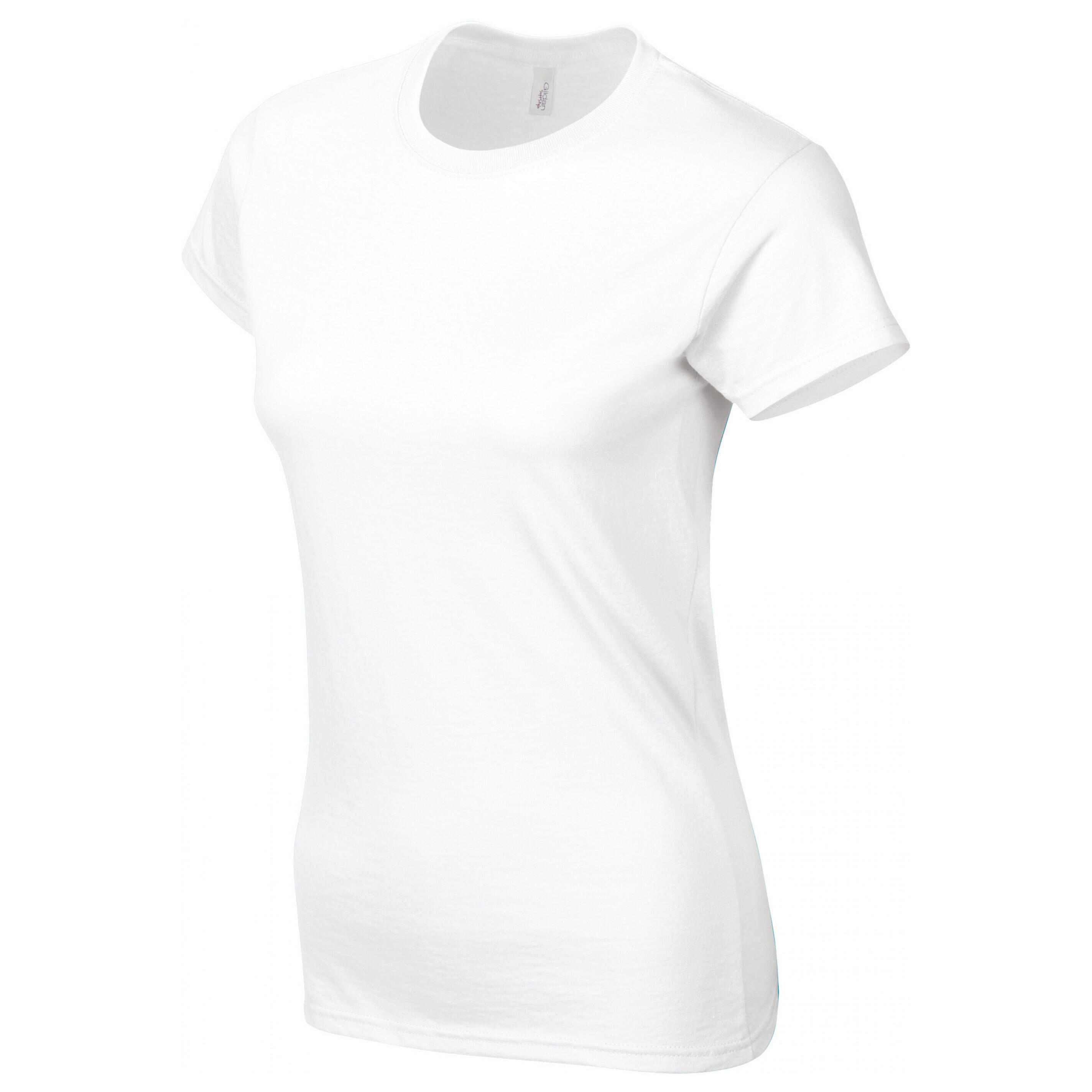 T-Shirt mit Rundhalsausschnitt, Damen Gildan Softstyle 2/3