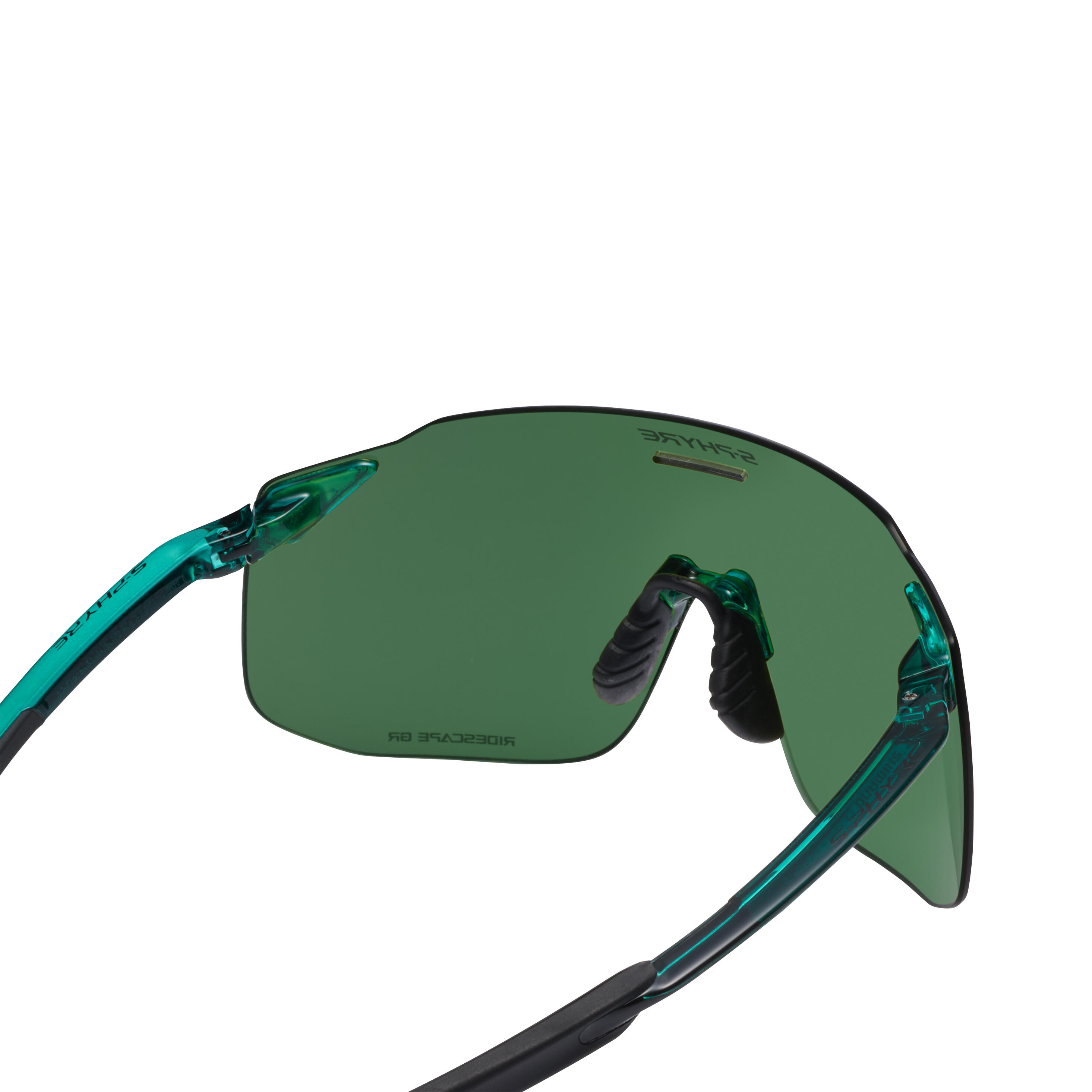 Lunettes de soleil de vélo S-PHYRE SL Ridescape Gravel , Green Sapphire 2/4