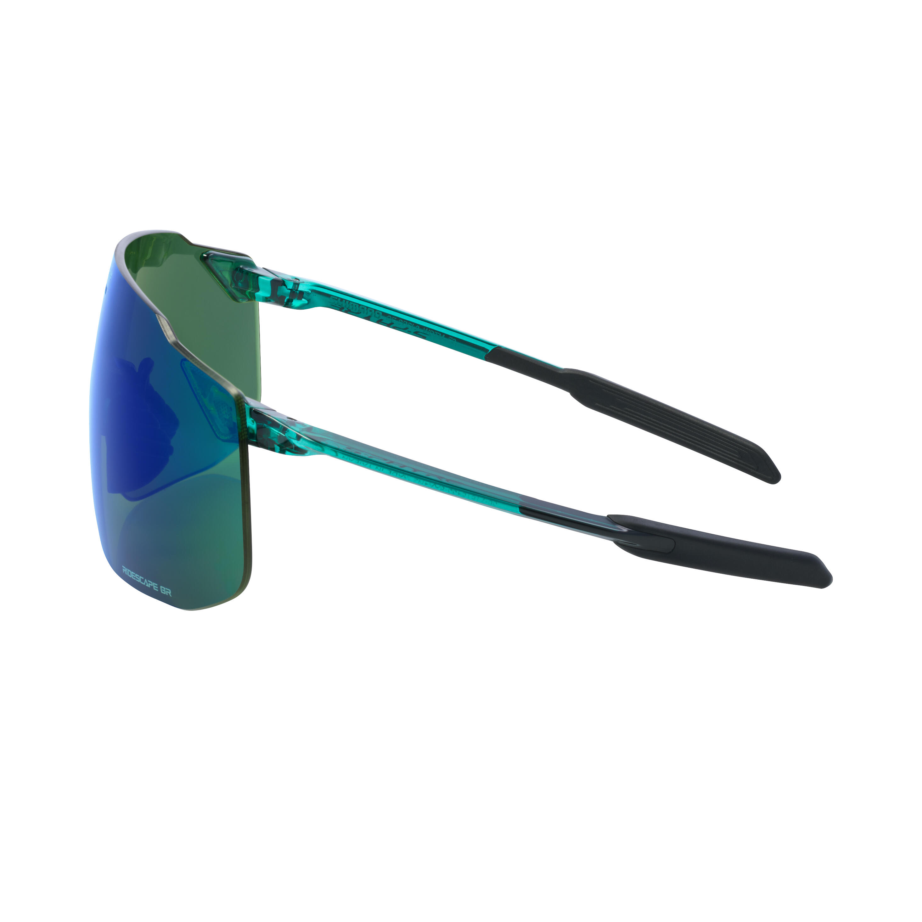 Lunettes de soleil de vélo S-PHYRE SL Ridescape Gravel , Green Sapphire 3/4