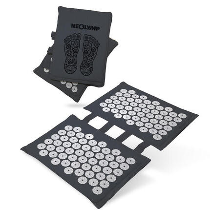 Tapis d'acupression pieds – Stimulation polyvalente, écologique, sac transport