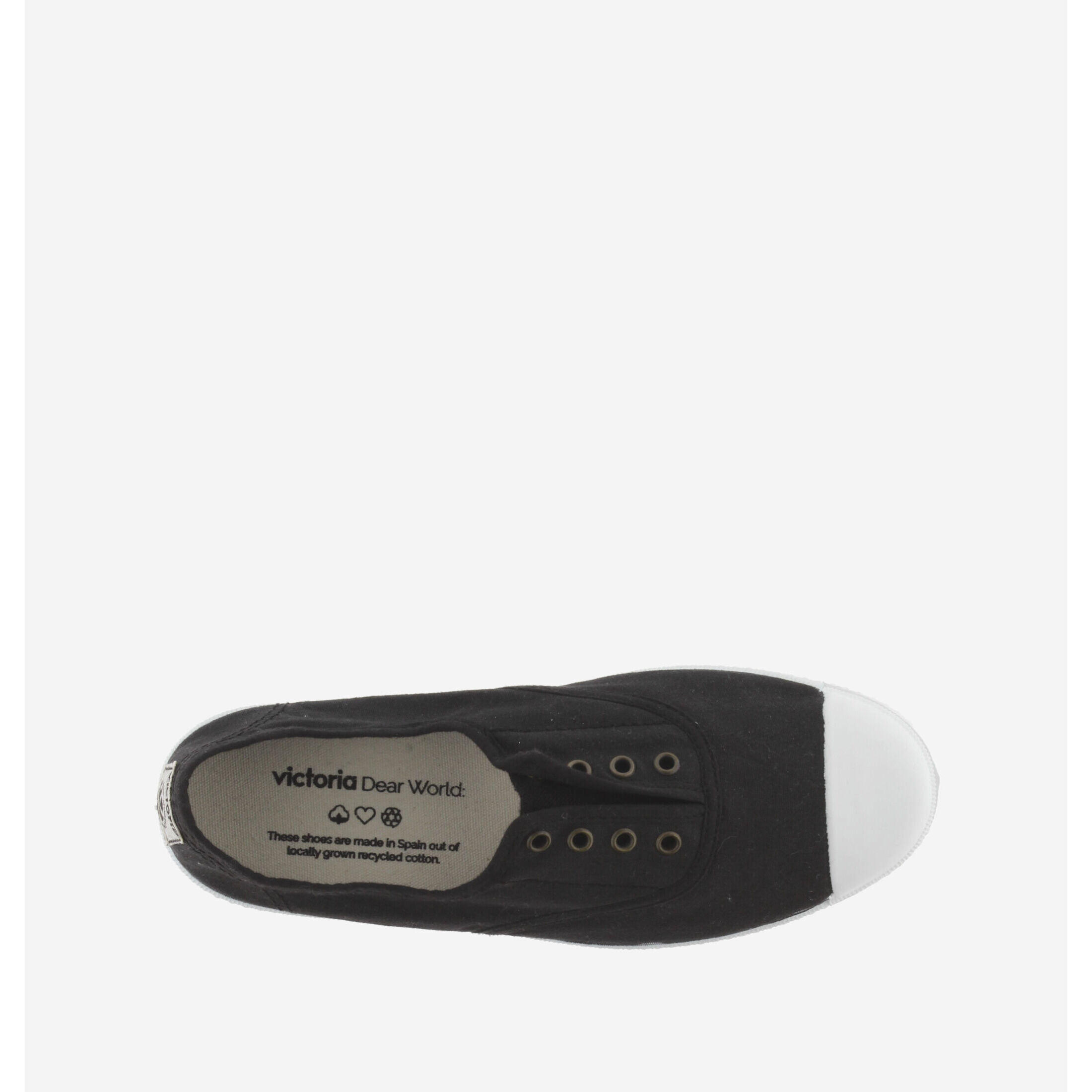 1915 Inglesa Drec Womens Slip On Canvas Pumps 4/5