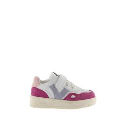 Baskets seul bride en cuir fendu multicolore enfant Victoria