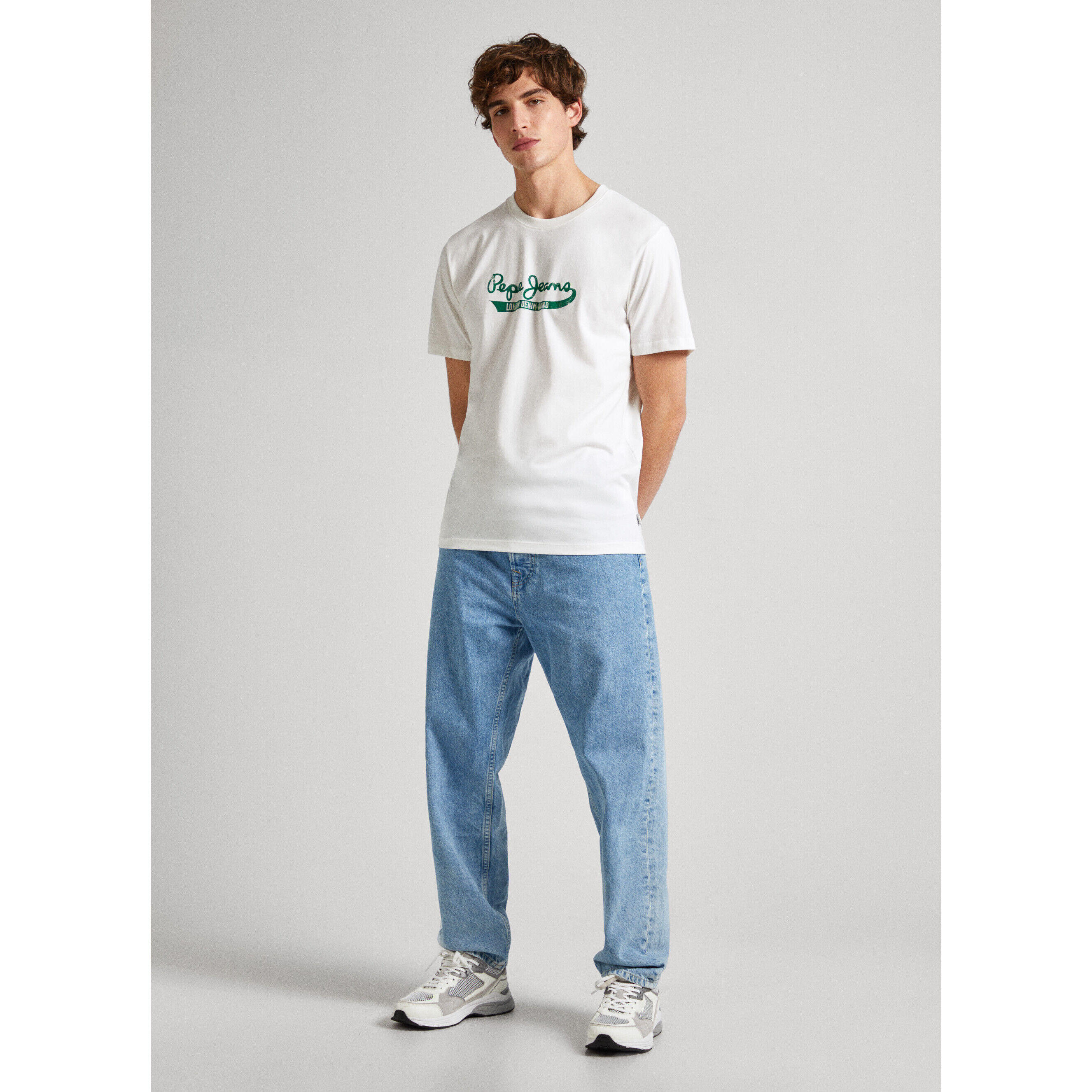 Camisetas para Hombre Pepe jeans  Blanco 3/6