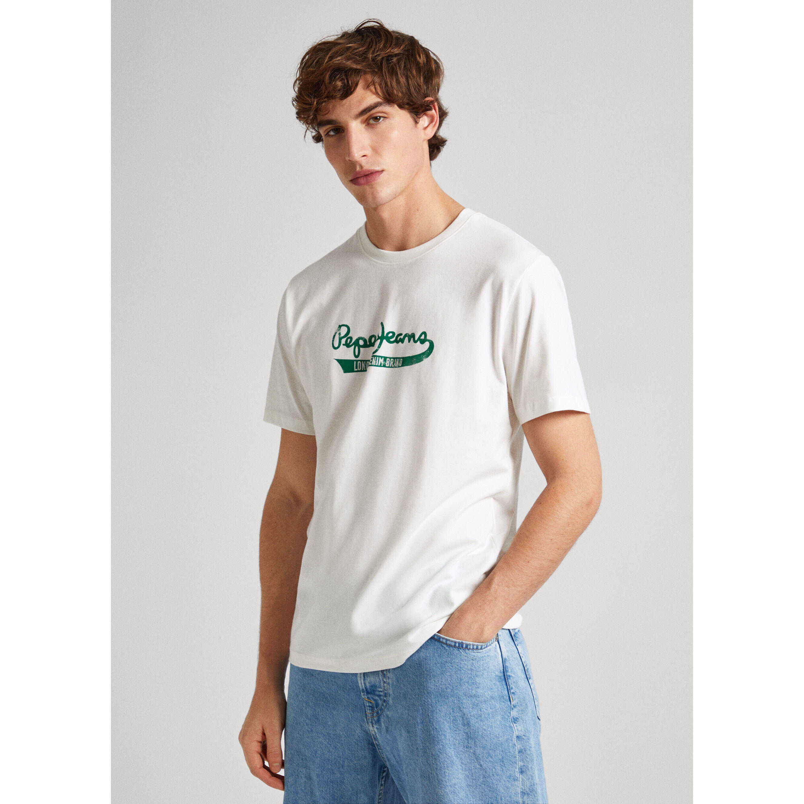 Camisetas para Hombre Pepe jeans  Blanco 2/6
