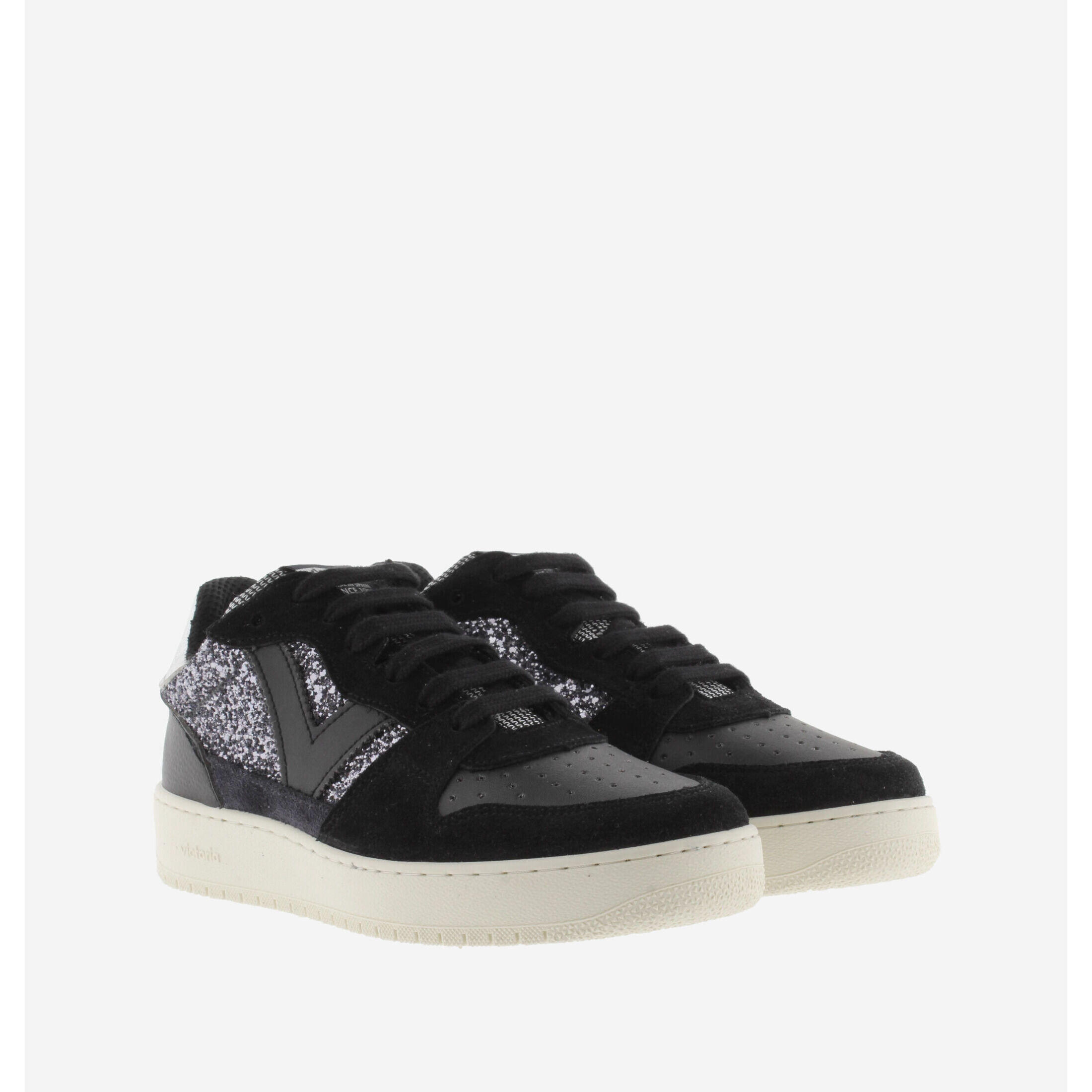 Sneakers mit Pailletten Frau Victoria Madrid 3/5