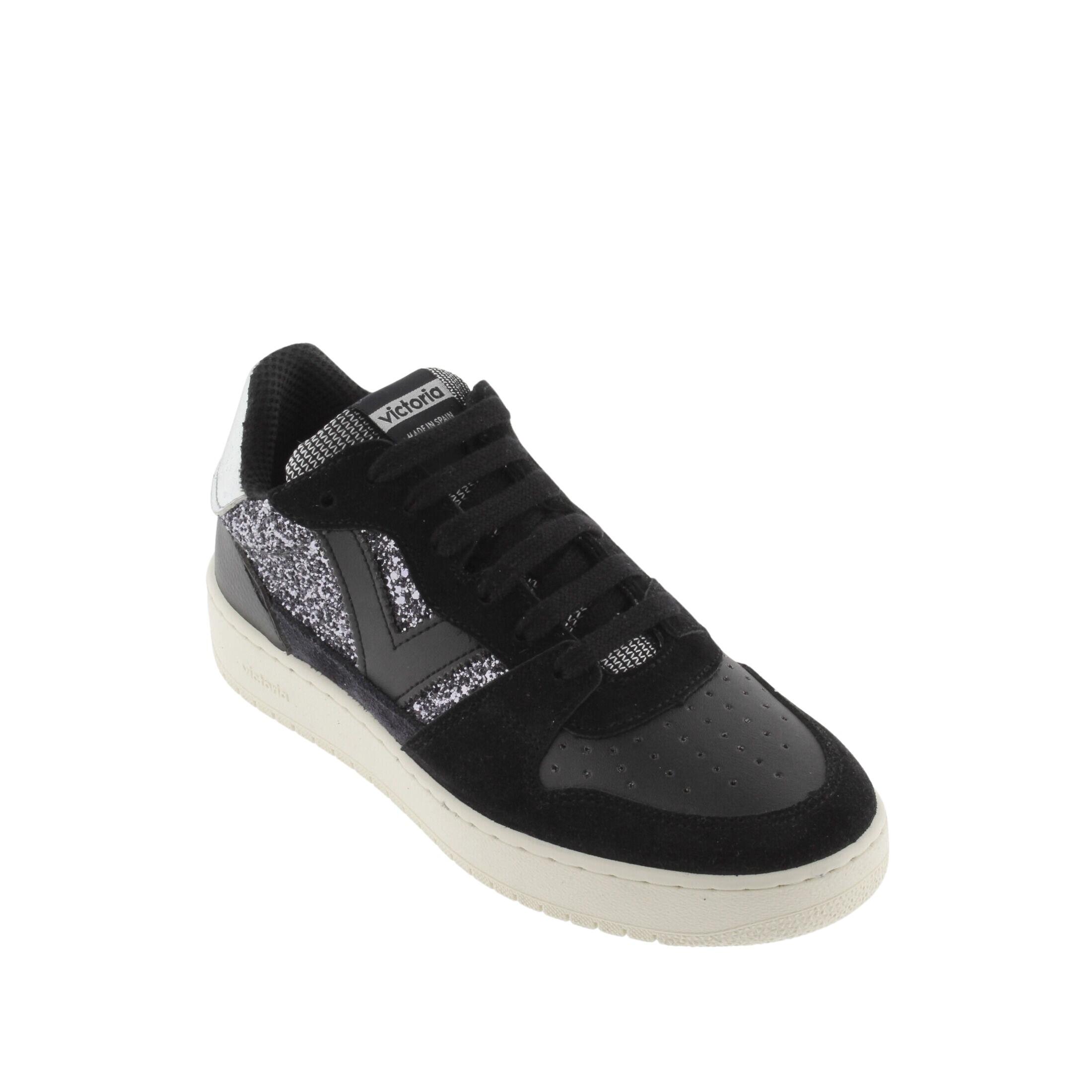 Sneakers mit Pailletten Frau Victoria Madrid 2/5