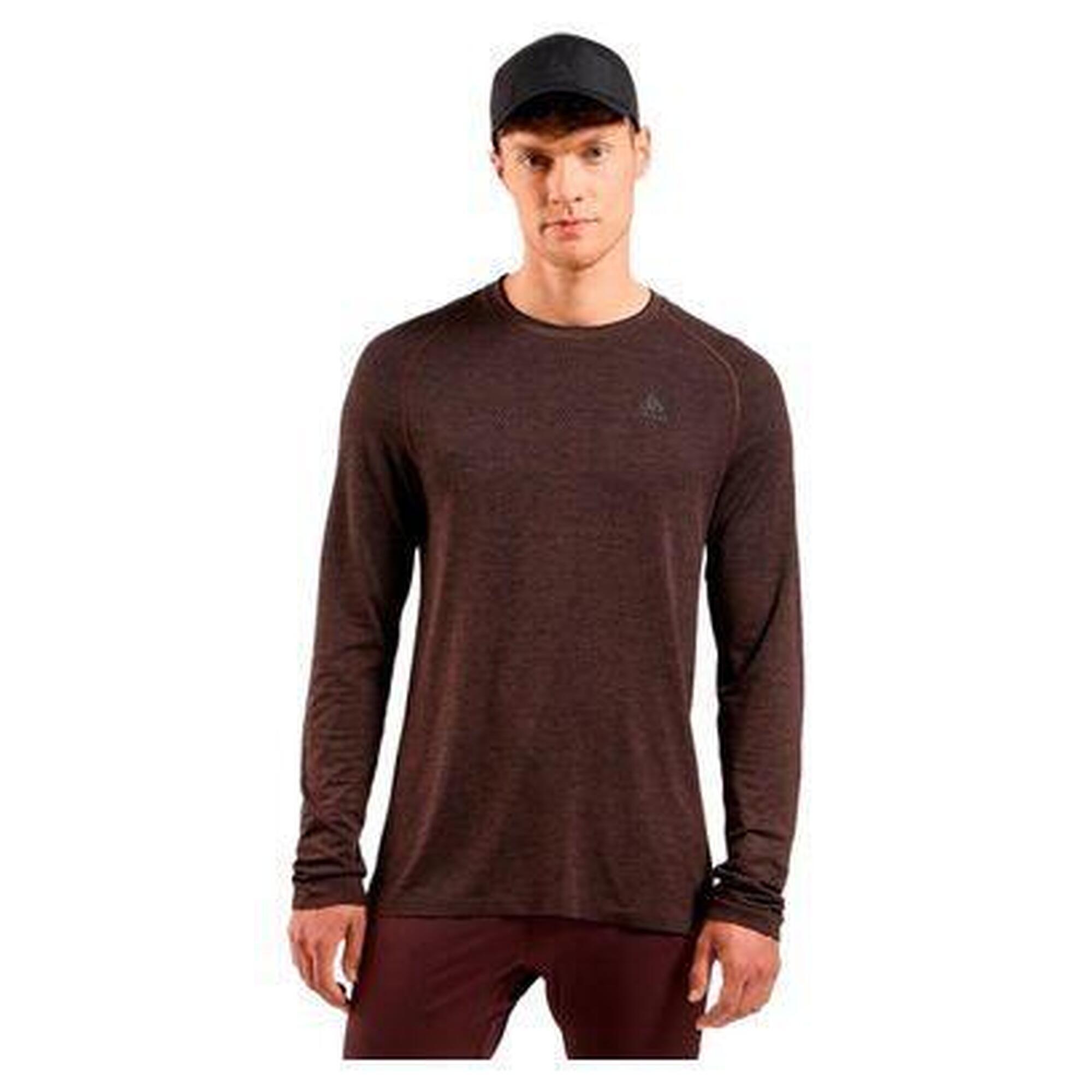 Maillot Manches Longues Odlo Essentials Seamless Violet