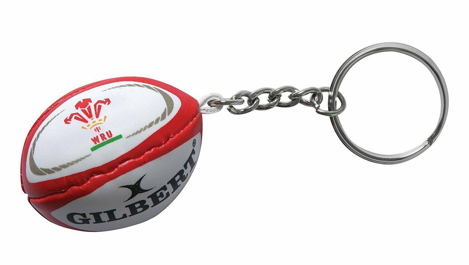 Wales Rugby Ball Keyring 2/3