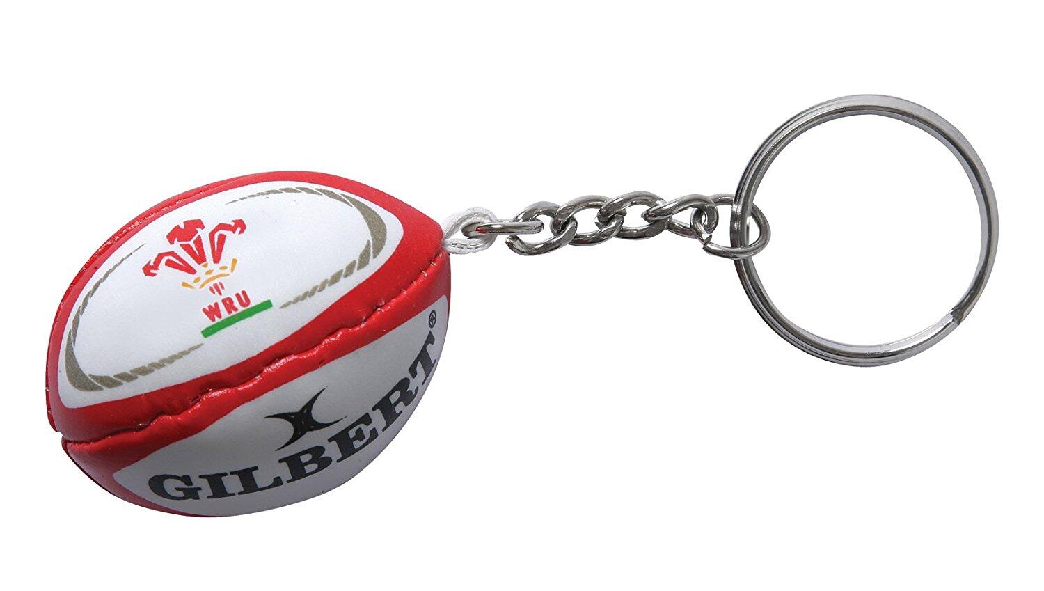 Wales Rugby Ball Keyring 3/3