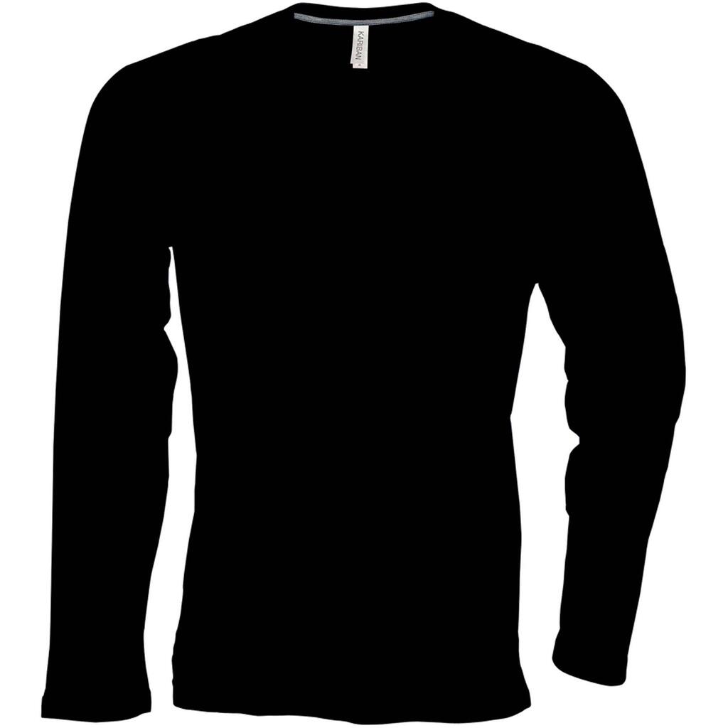 T-shirt Kariban Col V manches longues