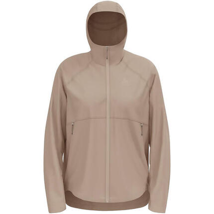 Women's Odlo Active 365 Performance Knit Regenjacke Schwarz