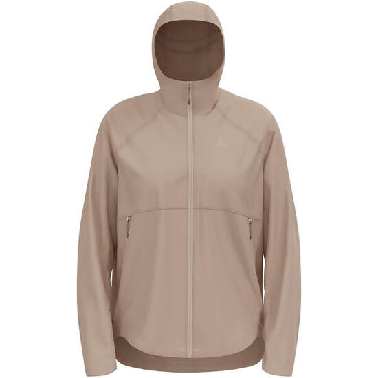 Women's Odlo Active 365 Performance Knit Regenjacke Schwarz