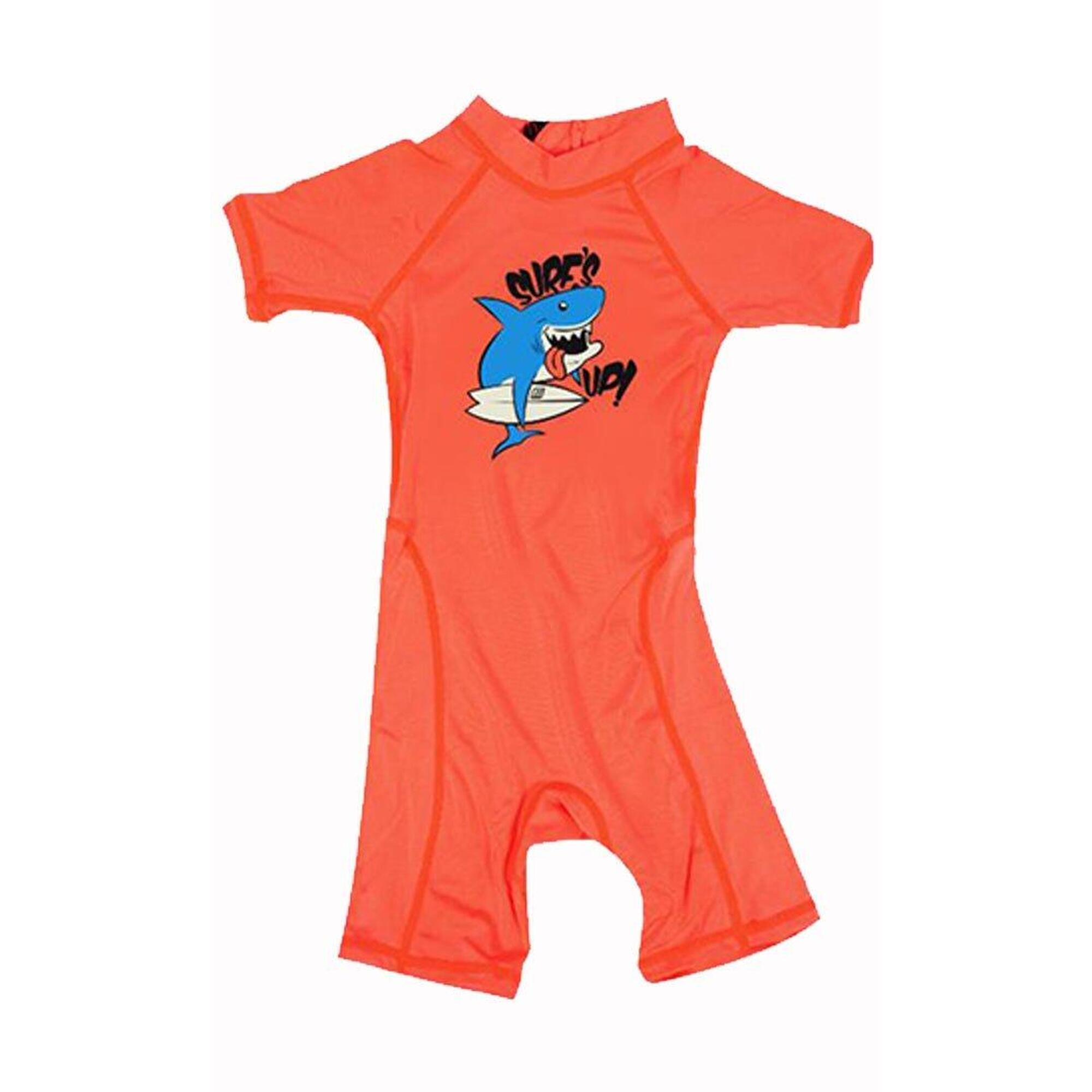 Mdns - Logo - Shorty S/s Upf 50 Lycra Surf Bébé - Sous Combinaison - Rouge - 38 S - Decathlon