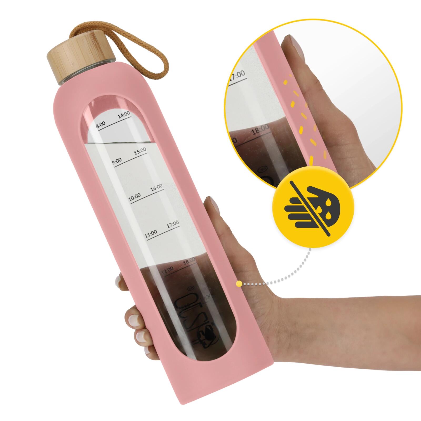 Sport Wasserflasche aus Glas 4FIZJO 1000 ml 3/7