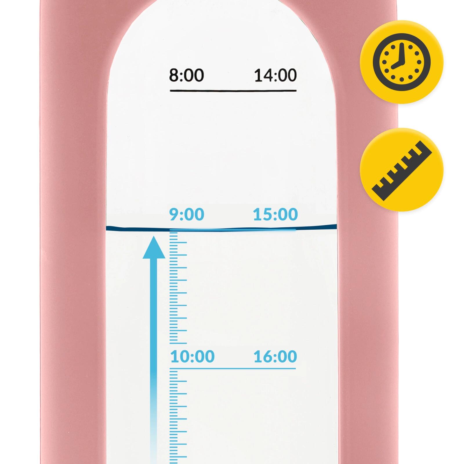 Sport Wasserflasche aus Glas 4FIZJO 1000 ml 4/7