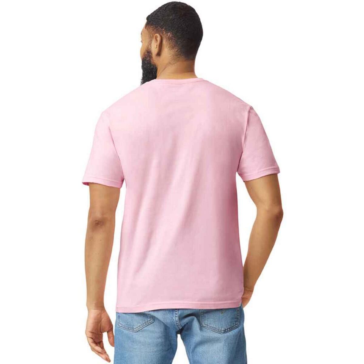 Unisex Adult Soft Style TShirt (Light Pink) 2/3