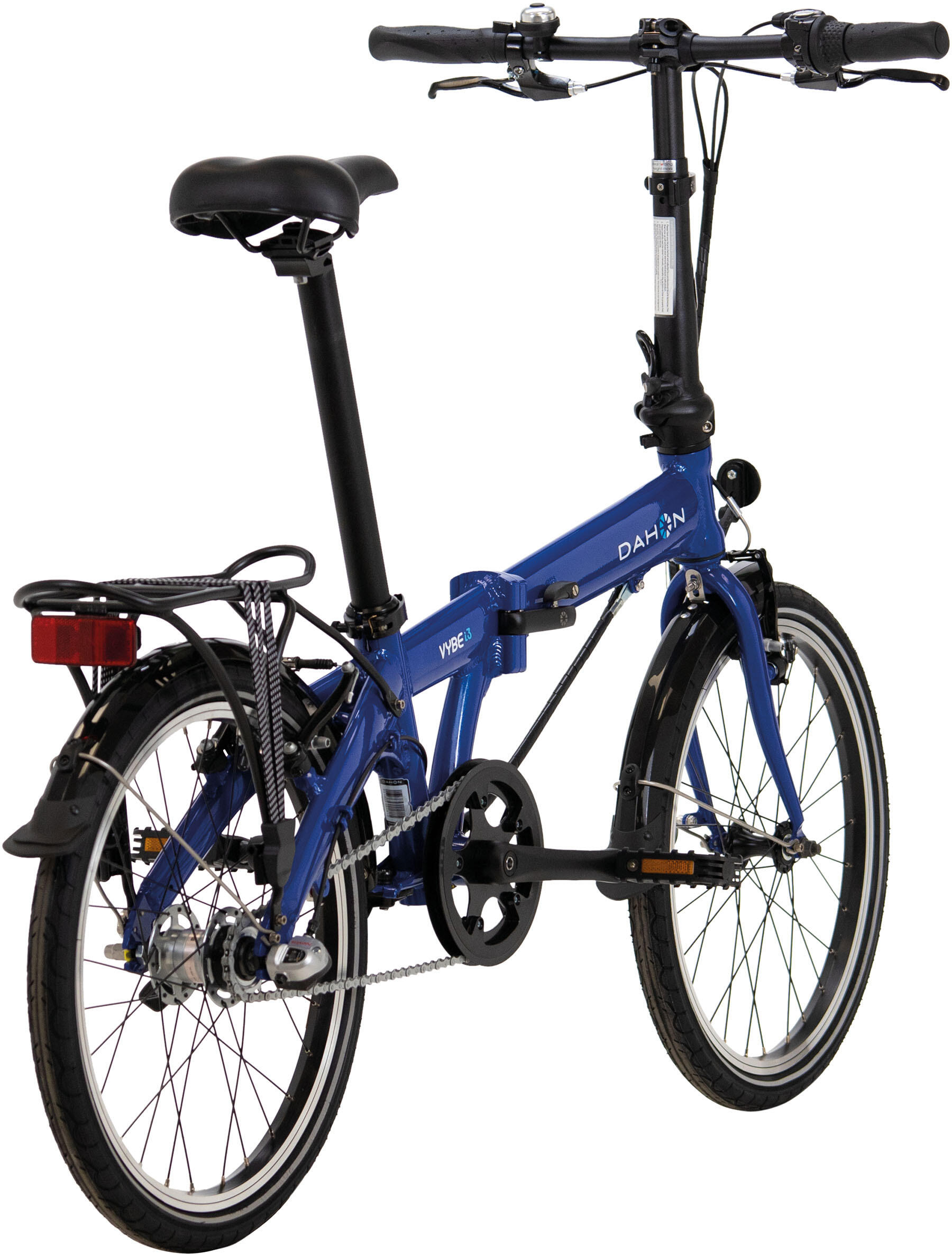 Vouwfiets Vybe i3 20 inch, blauw 3/4