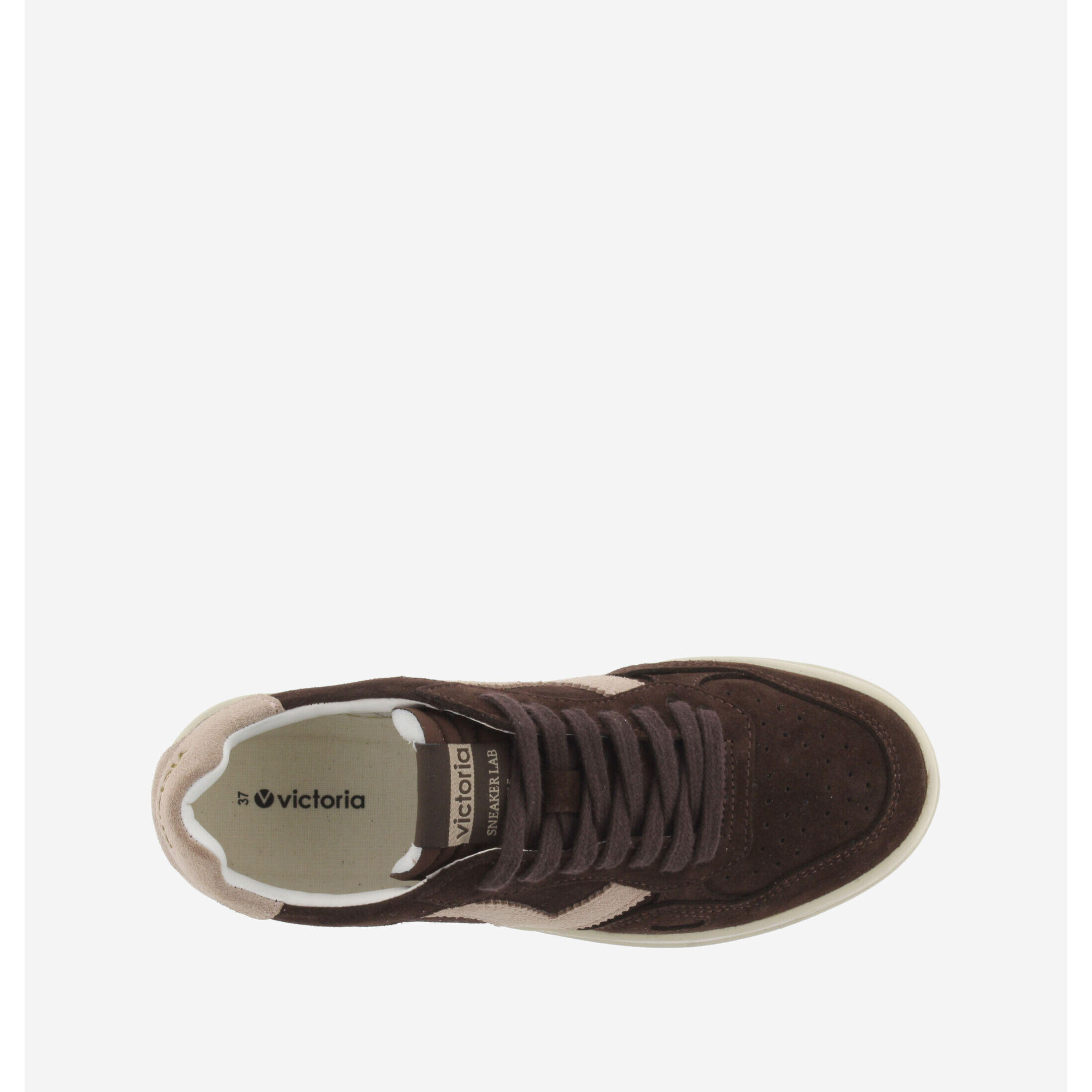 Sneakers Wildleder zweifarbig Seoul Frau Victoria 4/5