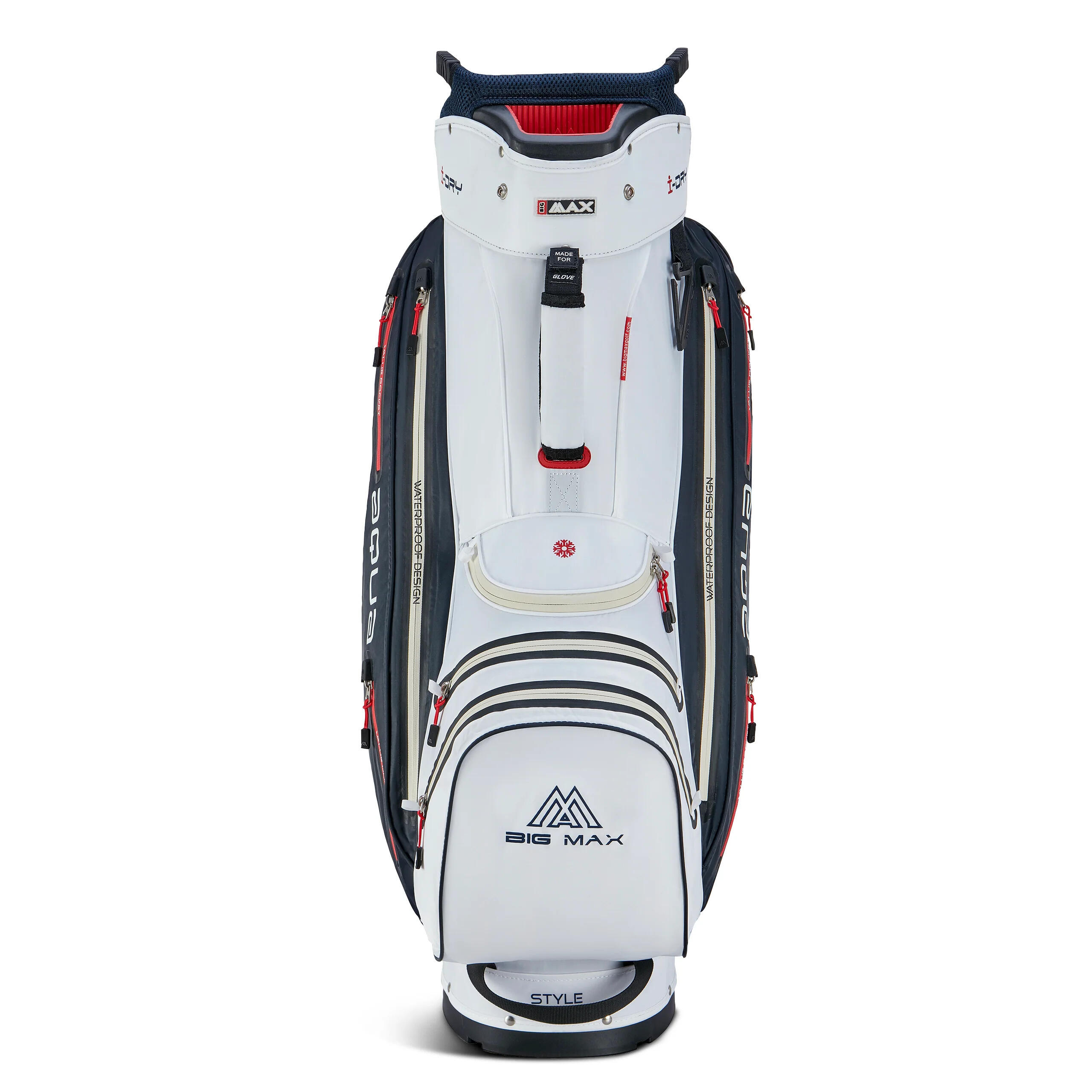 Big Max Blade - Sac Chariot De Golf Big Max Maquastyle4 - Sac De Golf - Blanc|bleu - No Size - Decathlon