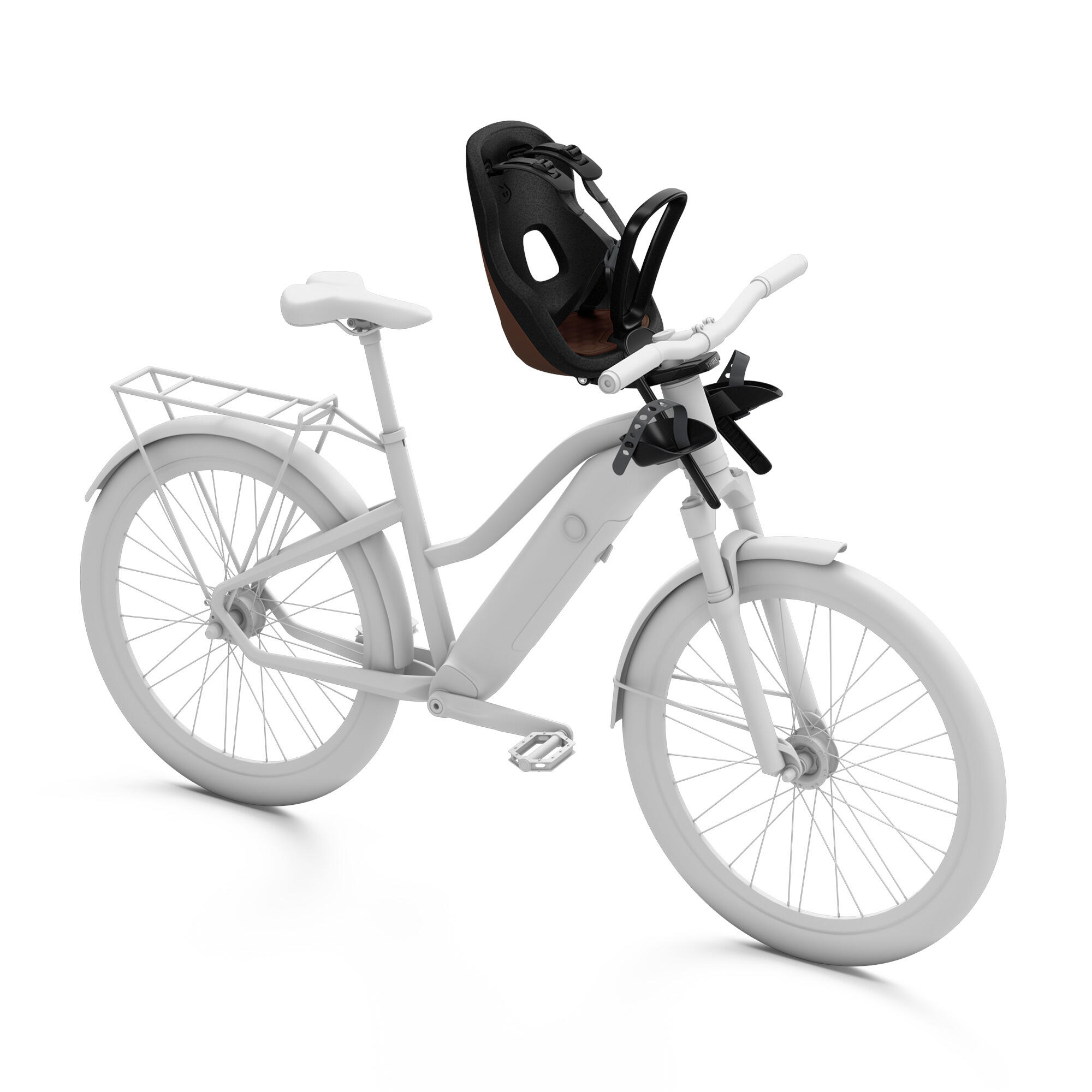 Thule Yepp Nexxt 2 Mini fotelik przedni brąz czekoladowy 4/7