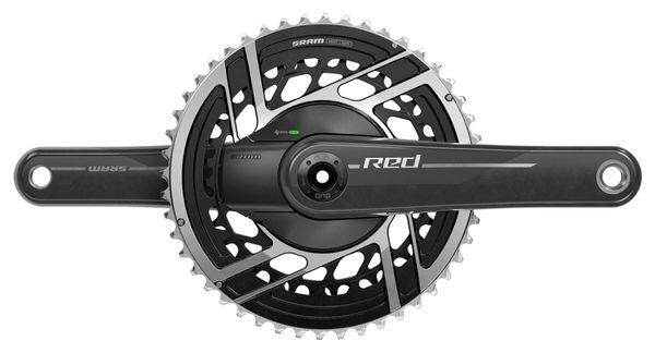 SRAM Guarnitura Sram Red AXS E1 Power Meter 50/37T 12S Natural Carbon Black