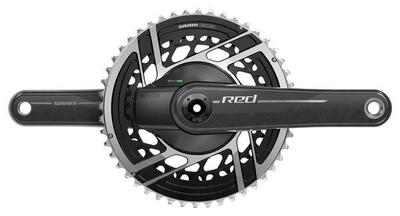 Platos y bielas Sram Red AXS E1 Power Meter 50/37T 12S Carbono Natural Negro