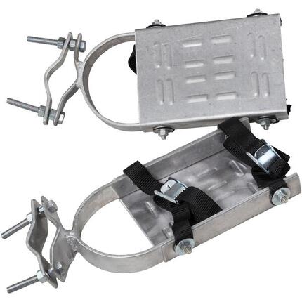 Paar Fährtenschuhe Aluminium